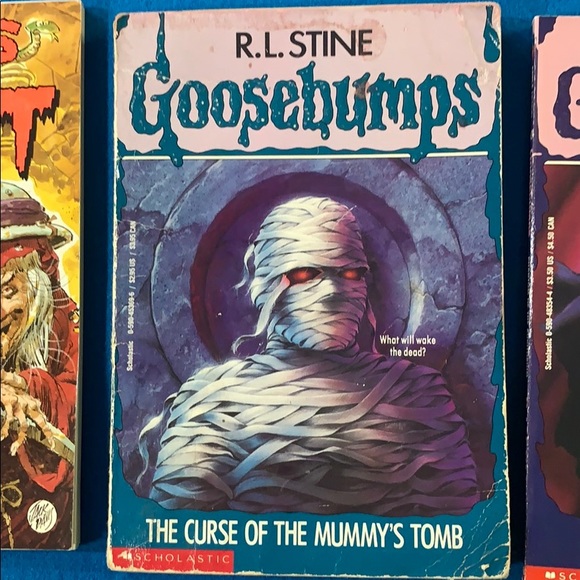 8 Original Goosebumps Books. 2/8 are slightly used - Picture 4 of 8